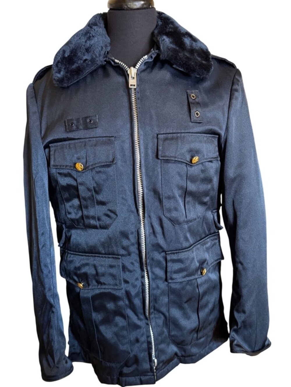 Tufnyl by Blauer Weather-Resistant Men's Jacket w/Nylon Shell Size 38R (READ!)